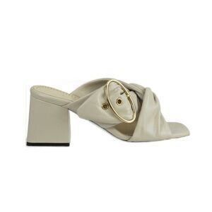 NEW Ron White Willow Napa Twist Buckle Sandals Size 4.5 US 35 EU